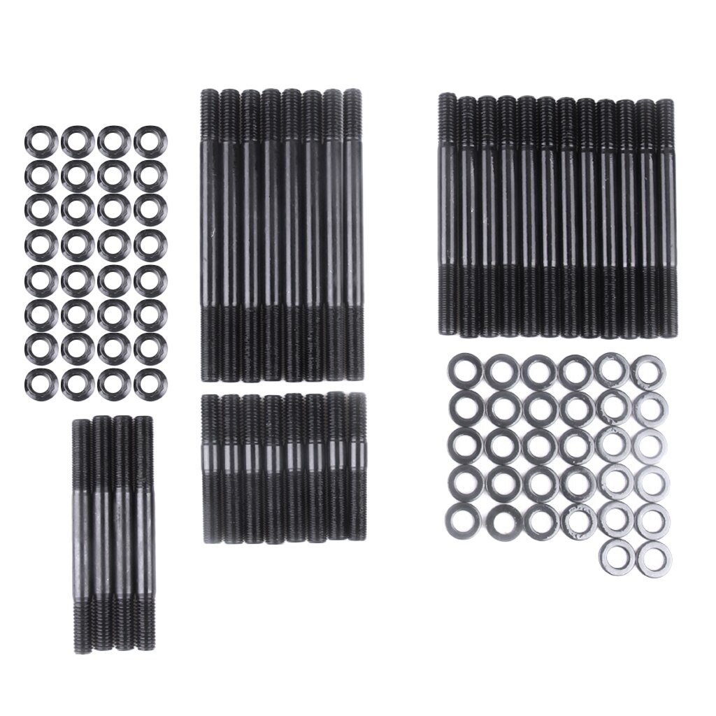 BBC Head Stud Kit Metal Heads Studs Gaskets for Chevy BBC-75