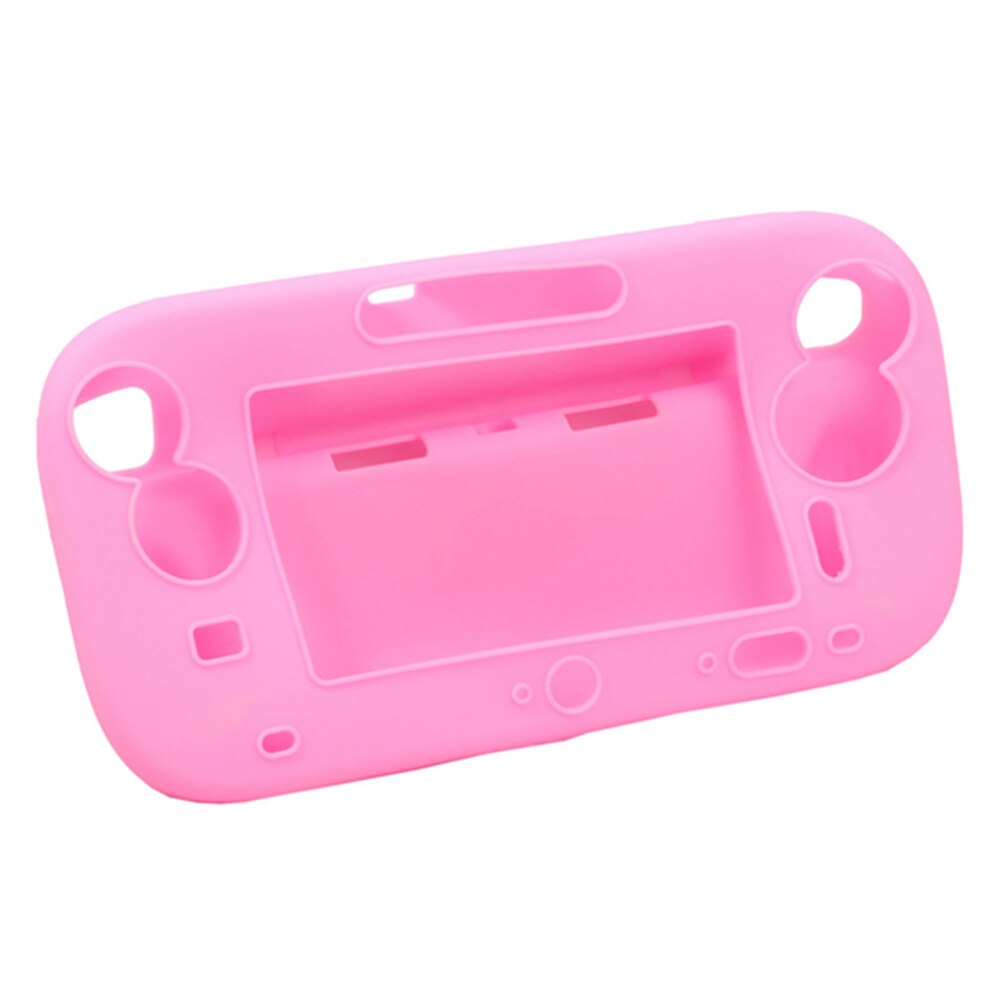 Zachte Siliconen Rubber Full Body Protector Voor Wii U Gel Case Cover Skin Shell Voor Nintend Wii U Gamepad Controller 5 Kleuren Ultra