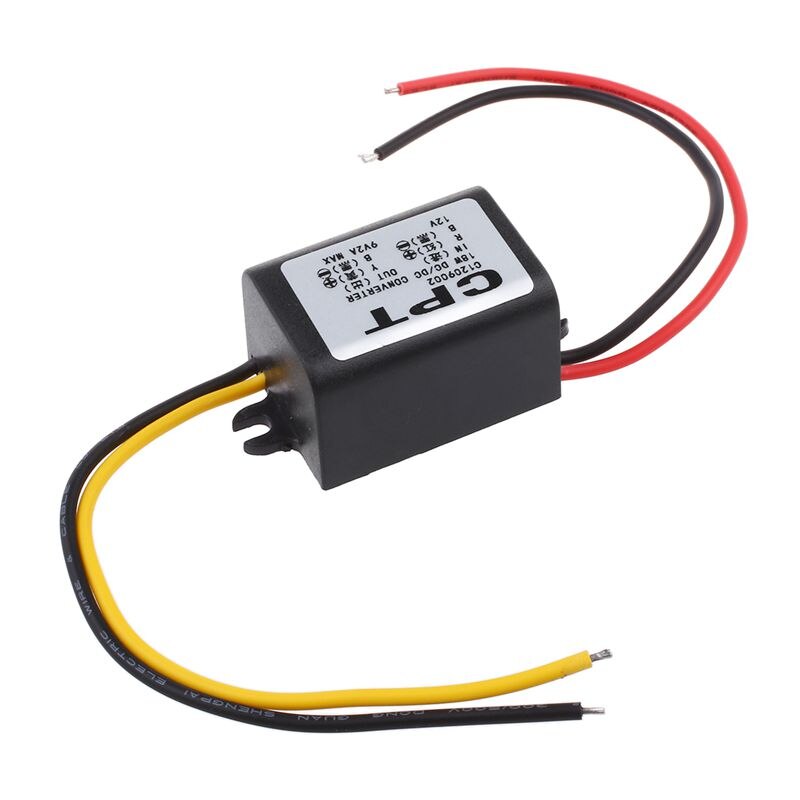 12v to 9v dc-dc buck konverter step down modul strømforsyning spændingsregulator