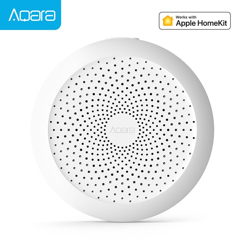 Centro Aqara Gateway M1S Original, luz Led nocturna RGB, funciona con Apple Homekit aqara App inteligente
