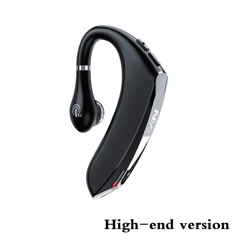 Nyeste trådløse bluetooth headset hovedtelefon hd stereo med mikrofon stemmestyring håndfri øretelefon hovedtelefoner til telefon kørsel: Ds800 tilbage