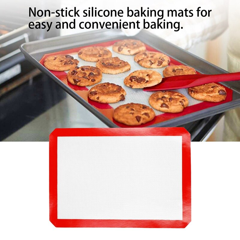 1pcs Reusable environmental protection Silicone baking mat Non-stick silicone oven mat Dough Rolling Mat Baking Mat Pastry Clay
