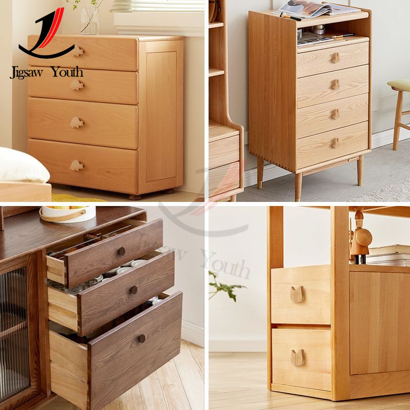 Trekroker barnerom dyremøbler i tre håndtak til skap og skuffer kjøkkenskap garderobehåndtak