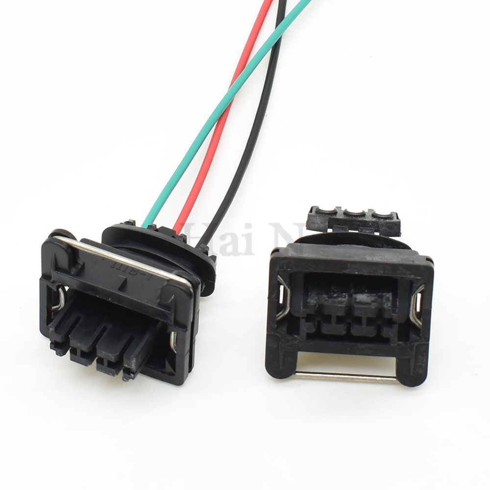 Auto Waterproof Cable Connector 3 Pin Automotive Plug Famale Socket Includes Terminal Seal DJ7033B-3.5-21