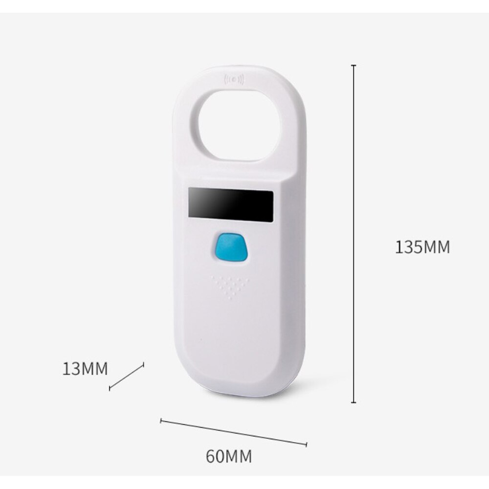 pet scanner ISO11784/5 FDX-B USB RFID Animal pet id reader chip for dog cats horse handheld microchip scanner