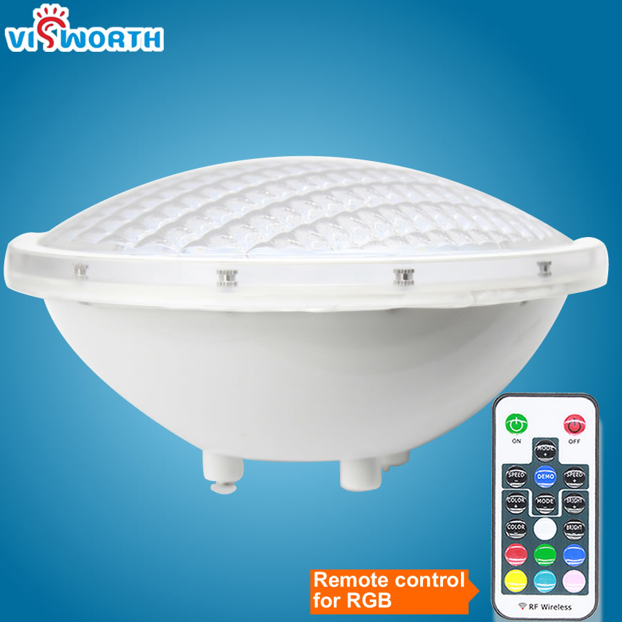 PAR56 LED Swimming Pool Light 24W 36W SMD5730 90pcs Leds Spa Lights AC/DC 12V Fountain Lamp IP68 100% Waterproof Underwater Lamp
