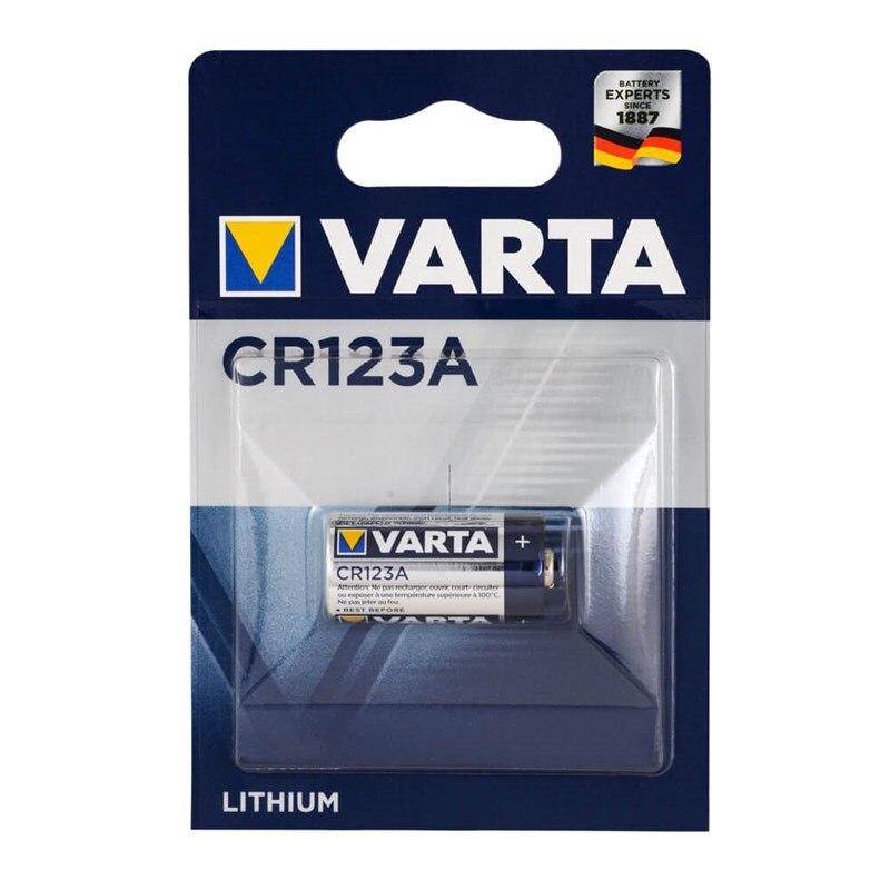 Varta CR123A Professionele Lithium Batterij