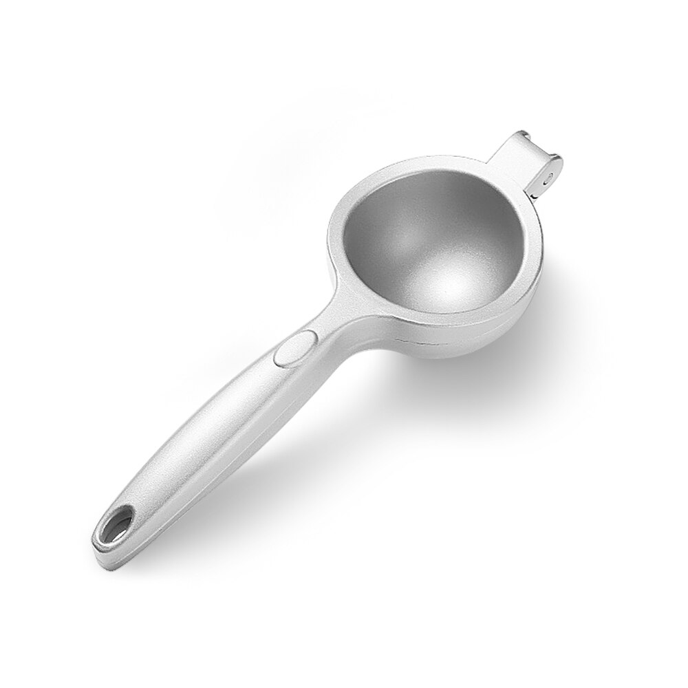 Manuell sitruspresser hånd oransje presser sitron frukt juicer sitrus pressemaskin sink legering kjøkken tilbehør til hjemmet: Sølv