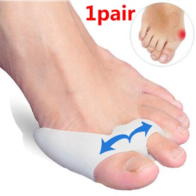 1 pari kovakuoriaismurskain erotin luu peukalon nivelen korjain hallux valgus pedikyyri jalkatyökalut varpaat erotin jalkapohjan fasciitis: Kirjoita -1 piar