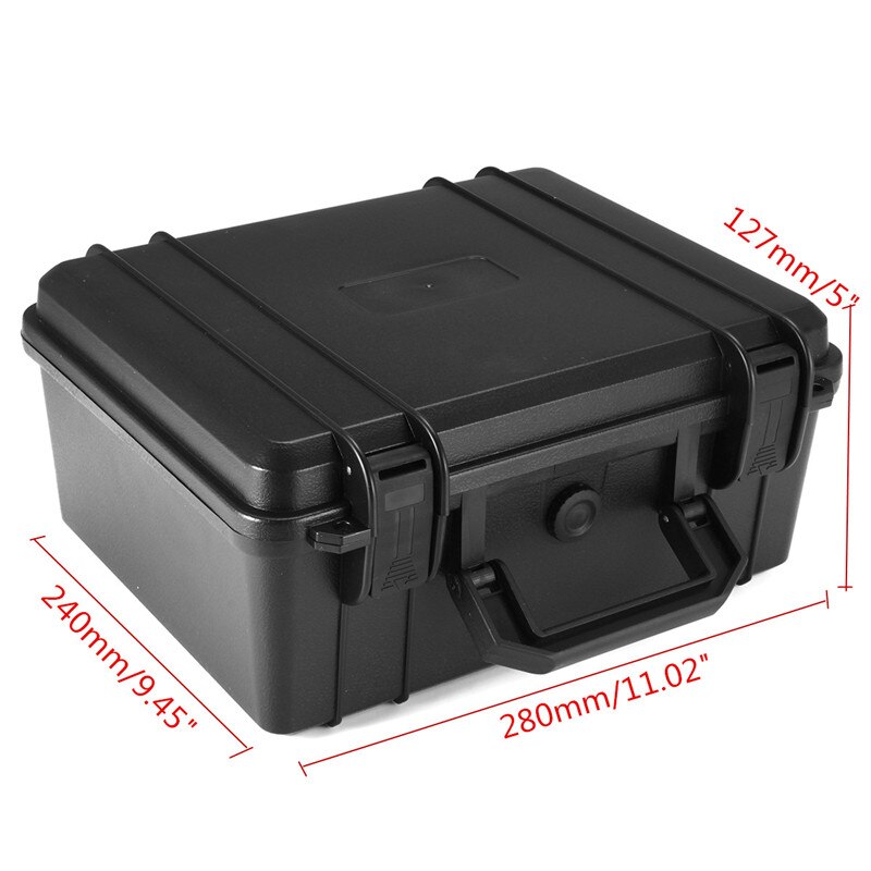 Portable Waterproof Hard Carry Case Bag Tool Kits Storage Box Safety Protector Organizer Hardware Toolbox Impact Resistant