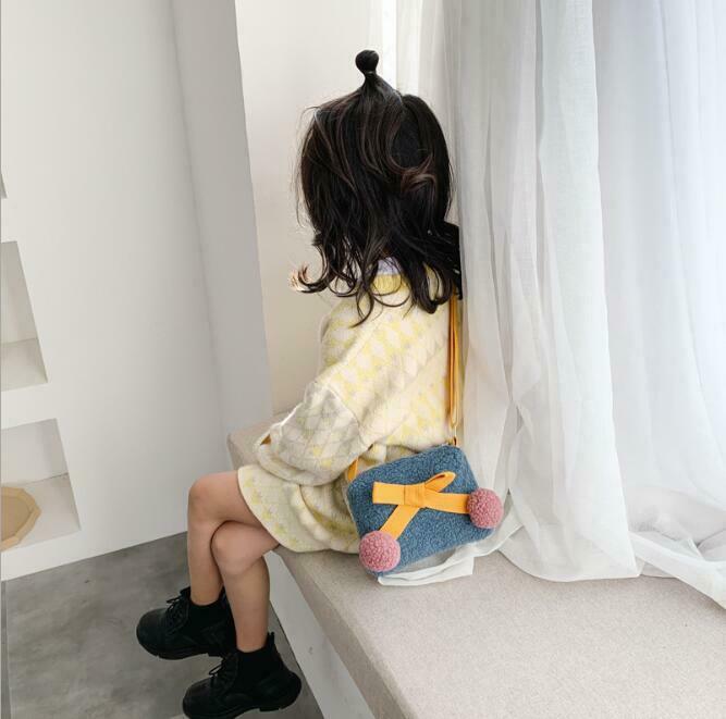 Sac à main à bandoulière pour enfants, sacoche princesse pour bébés, 3 couleurs,
