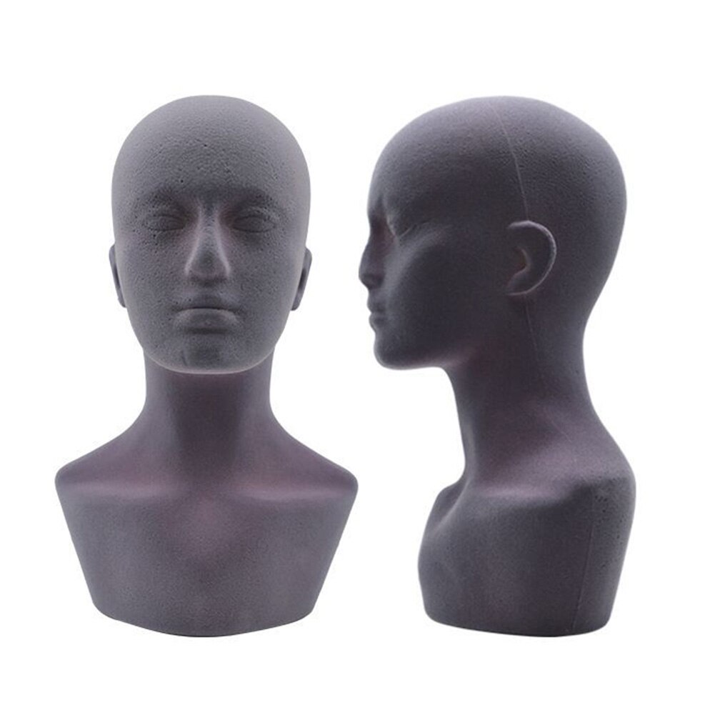 Femme tête modèle cheveux perruque chapeau styromousse mousse modèle mousse tête moule chapeau lunettes support tir accessoires affichage modèle Salon outils