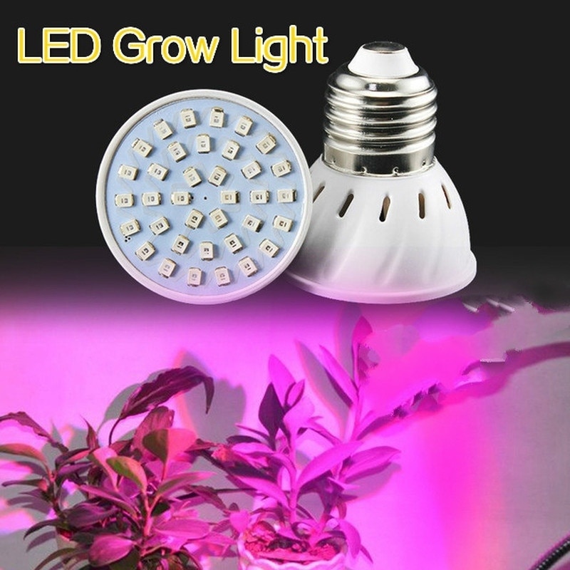 E27 72LED Hydrocultuur Bloem Veg Groeiende Lamp 3W Plant Grow Light Chimeneas