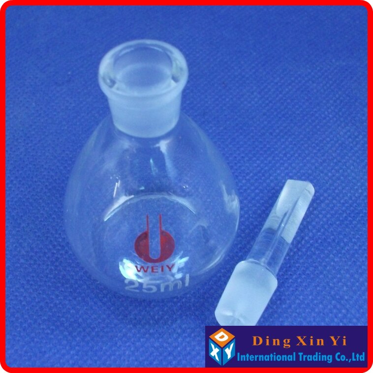 Pycnomètre gay-lussac, bouteille de gravité spécifique, pictomètre, 25ml (10 pièces/lot)