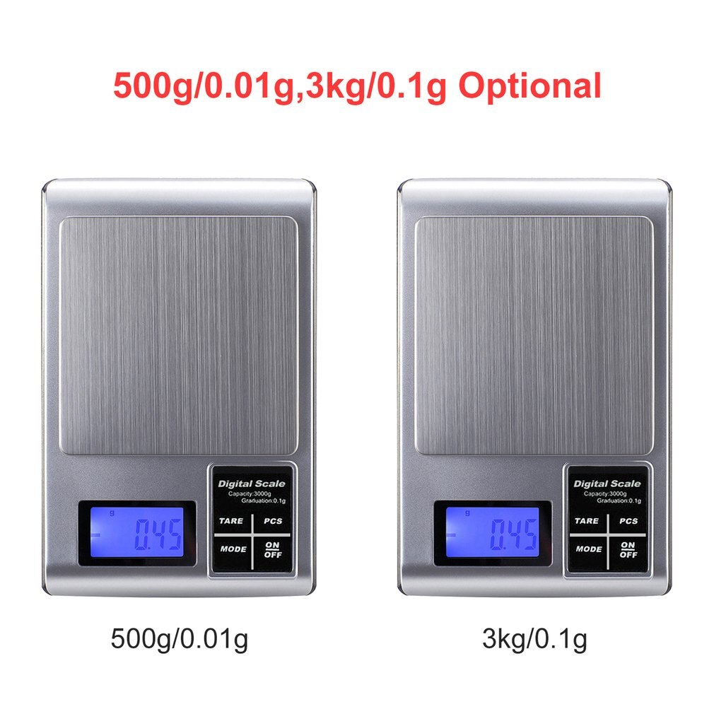 Kitchen Scale Electronic Scale Measuring Scale Household Scale Electronic Precision Digital Weighing Scale 500g/ 0.01g