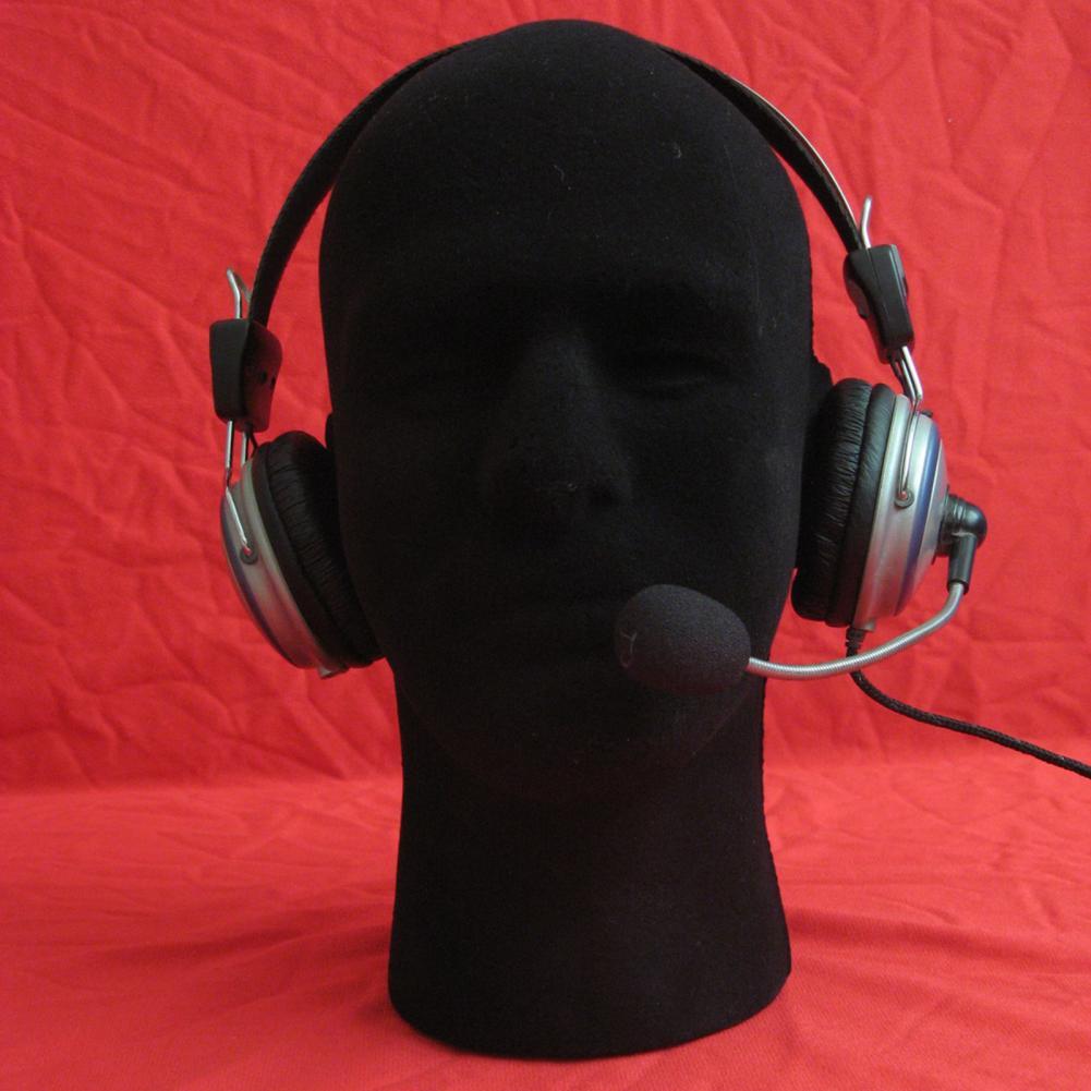 Männlichen Beflockung Schaum Kopf Modell Gläser Headset Perücke Anzeige-ständer Gestell Schaufensterpuppe Friseur Kopf Schwarz Schaum Werkzeug Mannequin