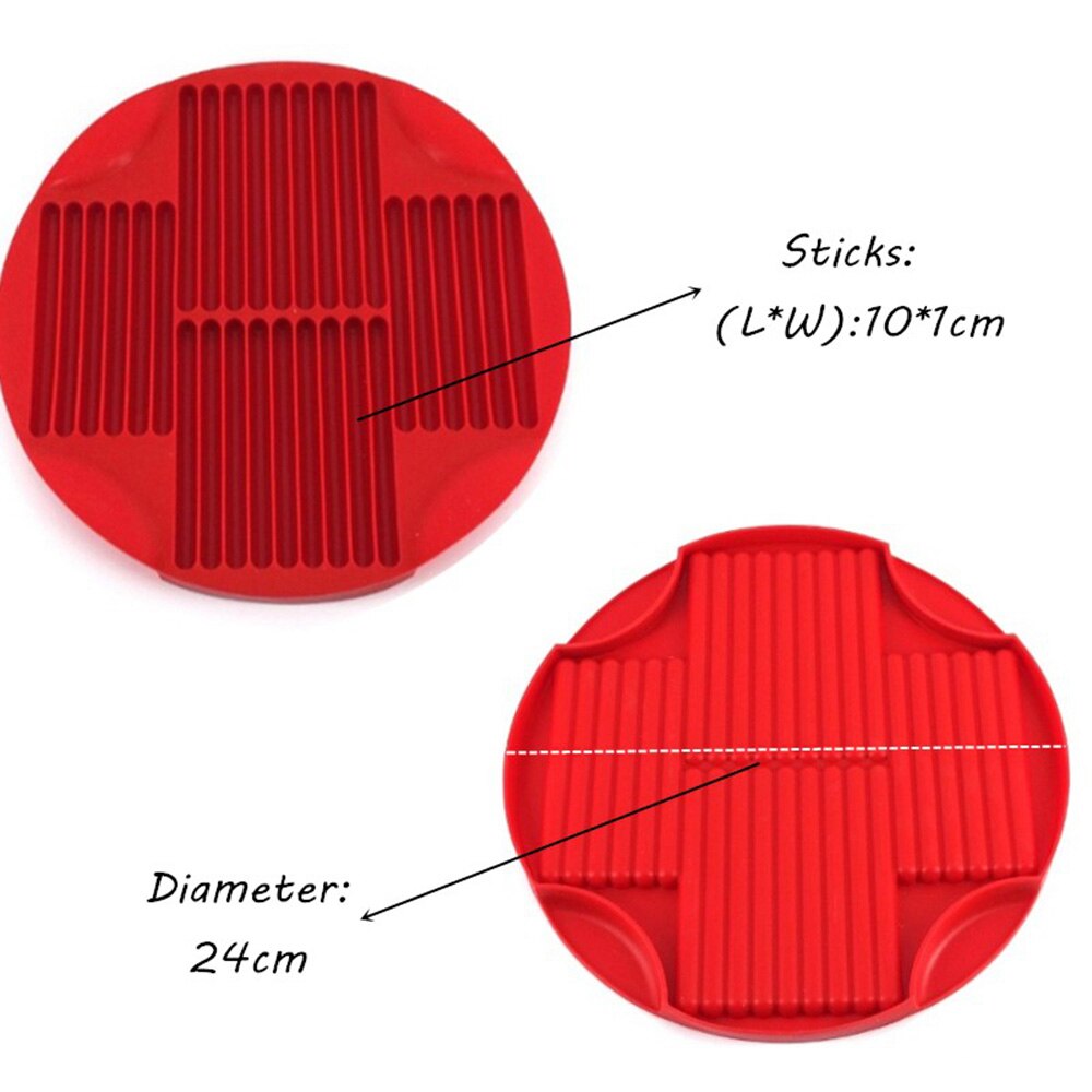 Food Grade Silicone Finger Shape Biscuit Molds Diy Chocolate Lollipop Mold Long Strip Cookie Baking Tray