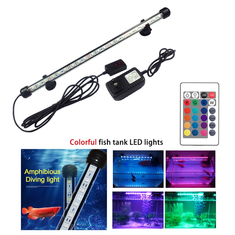 LED Aquarium Lights Waterproof Fish Tank Light Bar... – Vicedeal