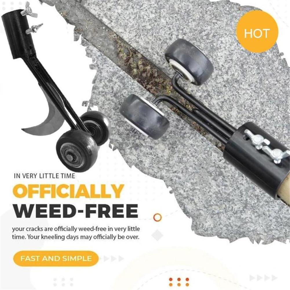 Right-angle Weeder Sod Knife Weeder Has Soft Ergonomic Handle Stainless Steel L-Shape Blade Stainless Steel Garden Tool: 03