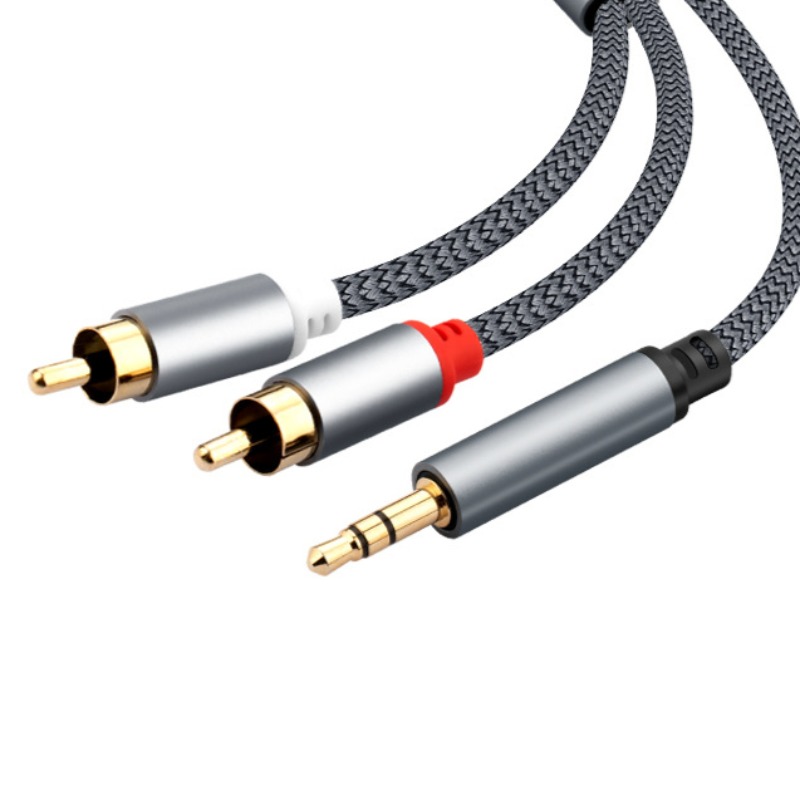 VALUE 3,5 mm (M) -naar-Cinch (2x M) kabel, 1,5m