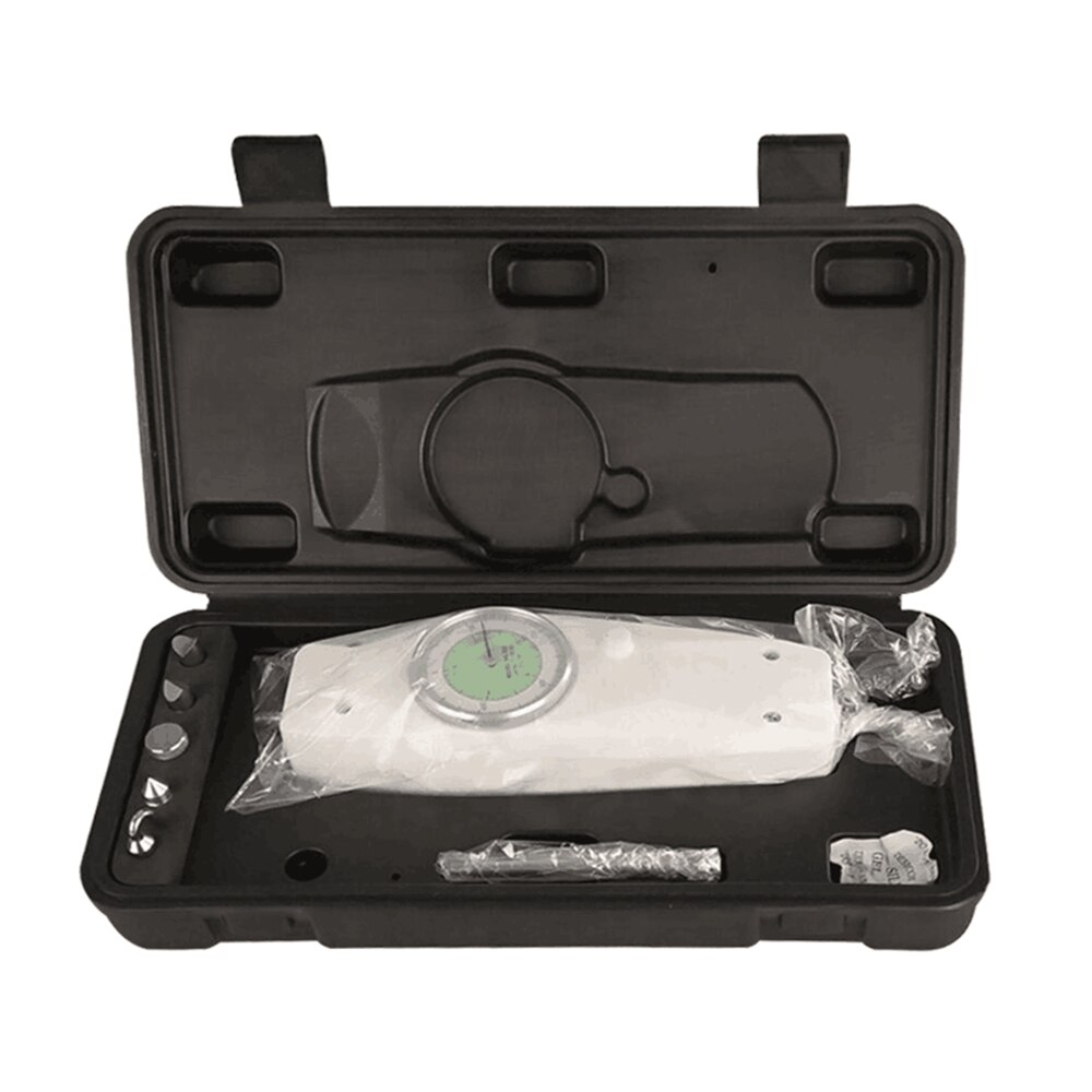 Draagbare wijzertype duw-trek krachtmeter meter tester nk -10 analoge dynamometer meetinstrumenten met n/kg eenheid weergave