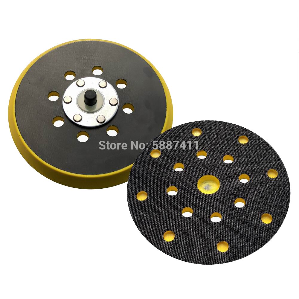 6" backing plate backer pad hoop & loop car polishing buffing pad