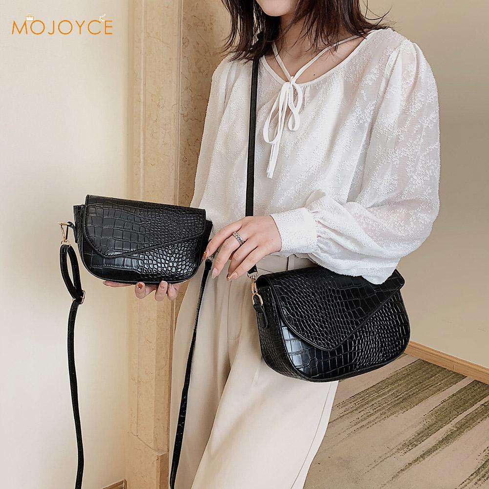 Crossbodytassen met stenen patroon voor vrouwen, drie maten, pu-leren messenger bags, retro schoudertassen, handtassen