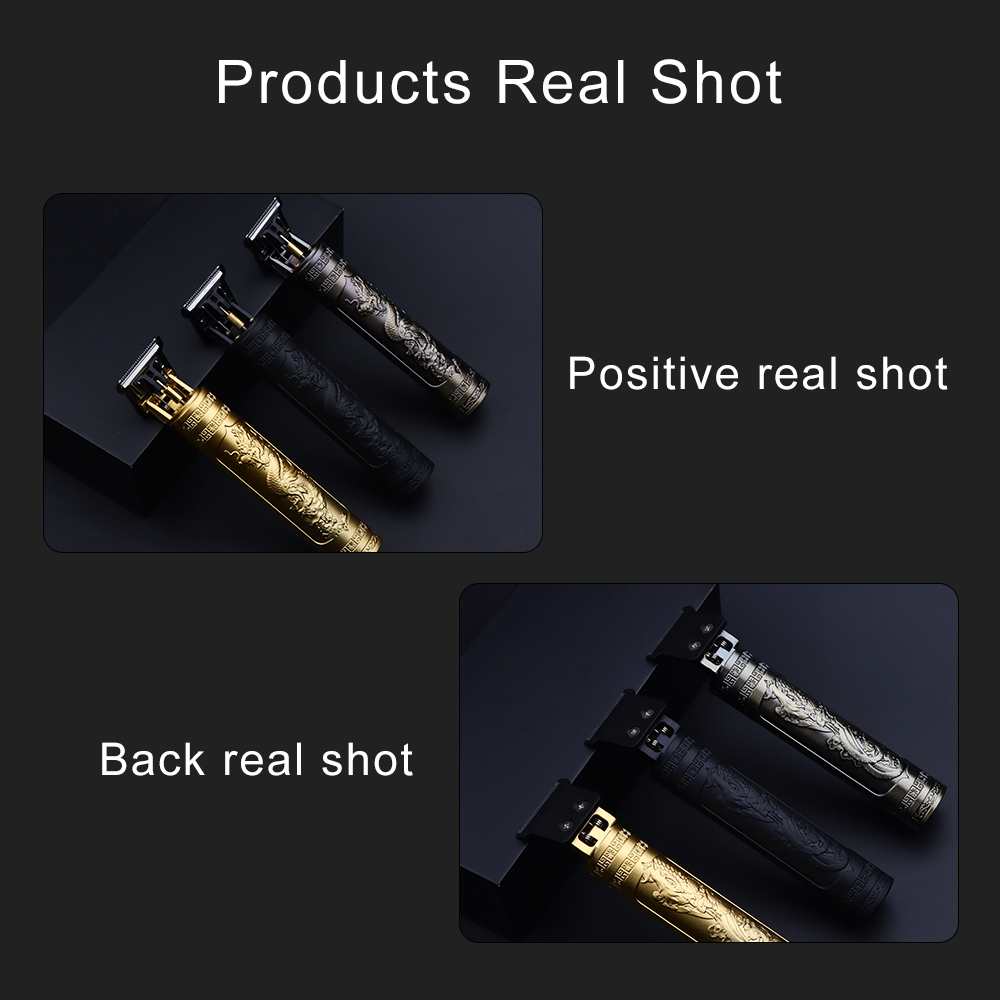 Cortadora de pelo Vintage T9 para hombres, Máquina para cortar cabello , cortadora de barba inalámbrica para viaje en casa, cortadora de pelo inalámbrica