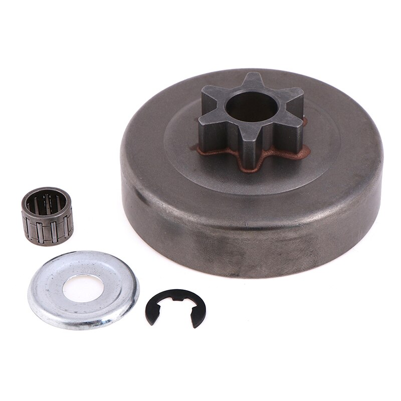 3/8 6T embrague tambor piñón lavadora E-Clip Kit para motosierra STIHL 017 018 021 023 025 MS170 MS180 MS210 MS230 MS250 1123