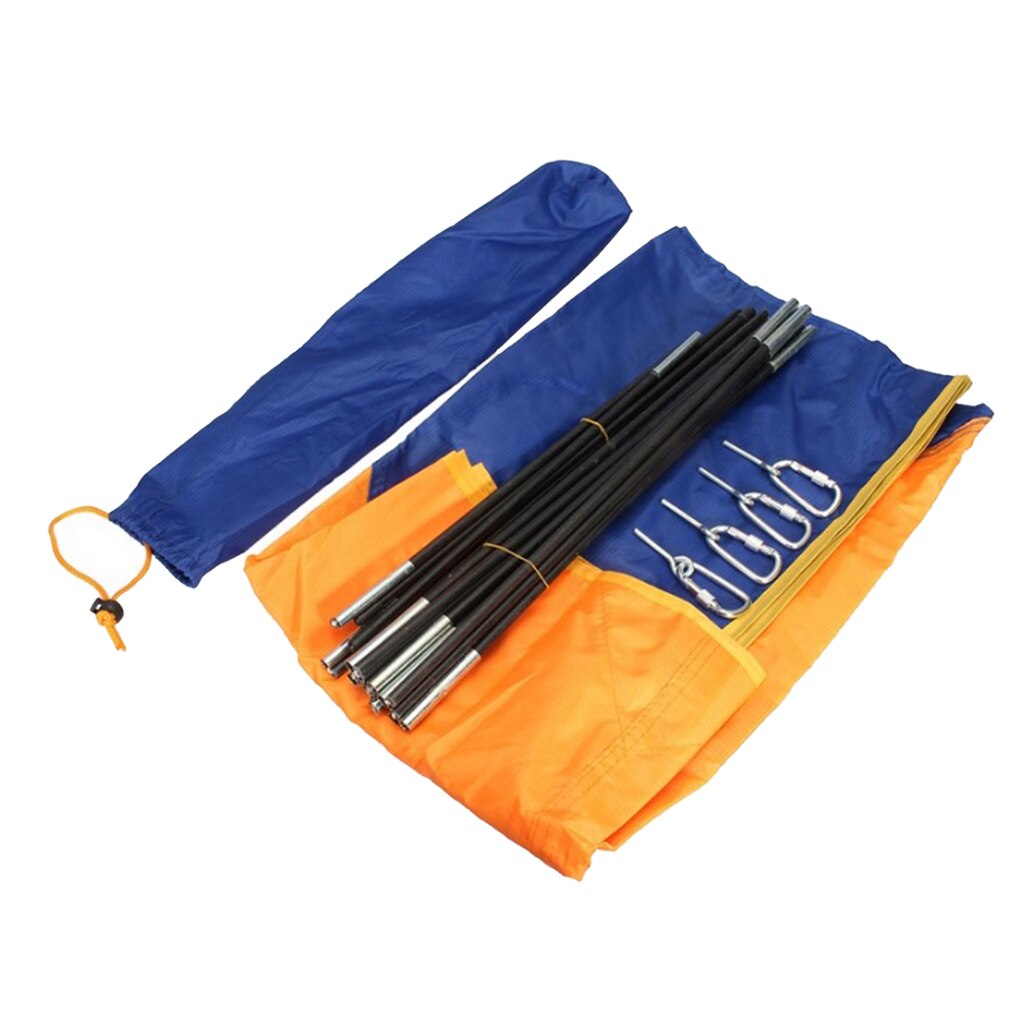 Kit de toldo plegable para bote inflable y Camping, refugio solar, tienda de pesca, Parasol, cubierta superior