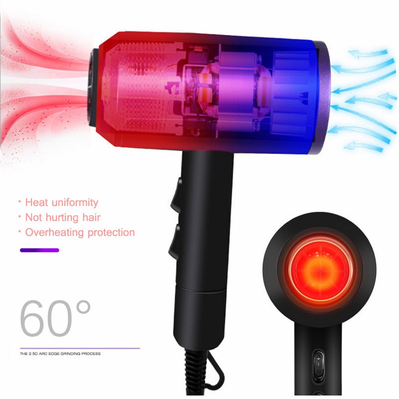 3200W Elektrische Föhn Power Huishoudelijke Kapper Negatieve Ionen Föhn Kapper Salon Haardroger Styling Tools Eu Plug F30