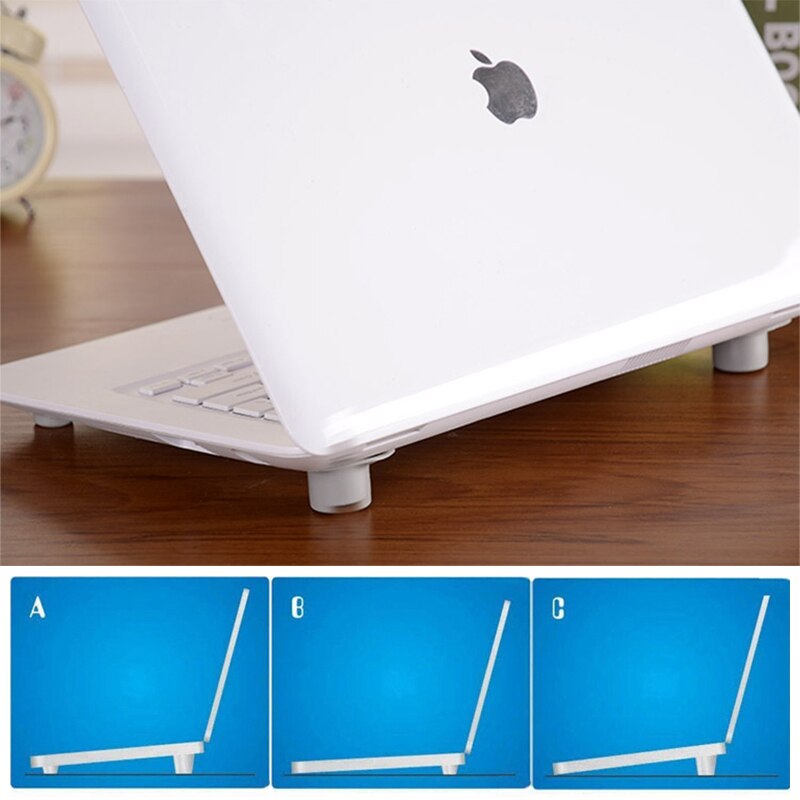 Multifunktionell bärbar kylplatta notebook med högklackade macbook air pro kylfötter för 11 " 14 " 13 " 15.6 " 17 "