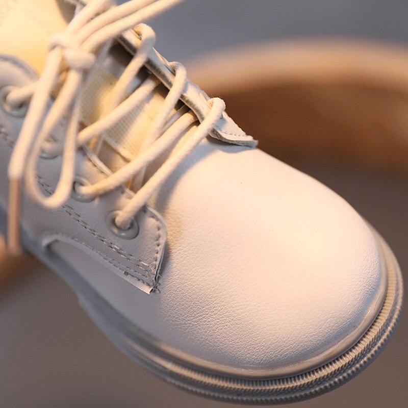 Baby peuter laarzen herfst winter baby meisjes jongens laarzen outdoor kind martin laarzen zachte zool antislip kinderen casual schoenen