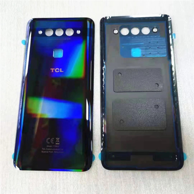 Original für TCL Plex T780H Zurück Batterie Glas Abdeckung Tür Gehäbenutzen fallen Hinten Glas + Kleber Aufkleber Teile Ersatz
