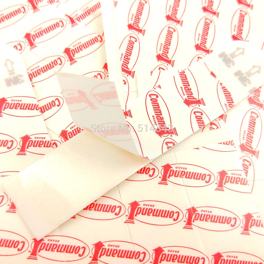 10pcs Large 3M Command Replacement Strips Command Poster Strips 3M Double-sided tape command Refill Strips loose packing