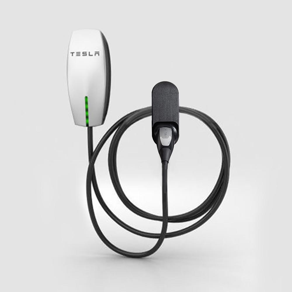 LUCKEASY Functional accessories charging line organizer for Tesla Model 3 Model X ModelS Model Y Wall-mounted charger bracket