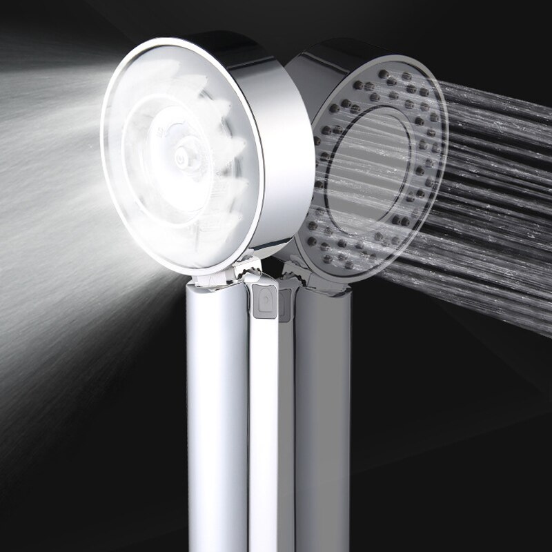 3 Stage Magic Spa Douchekop Badkamer Energie Waterbesparende Douchen Hoofd C66: Default Title