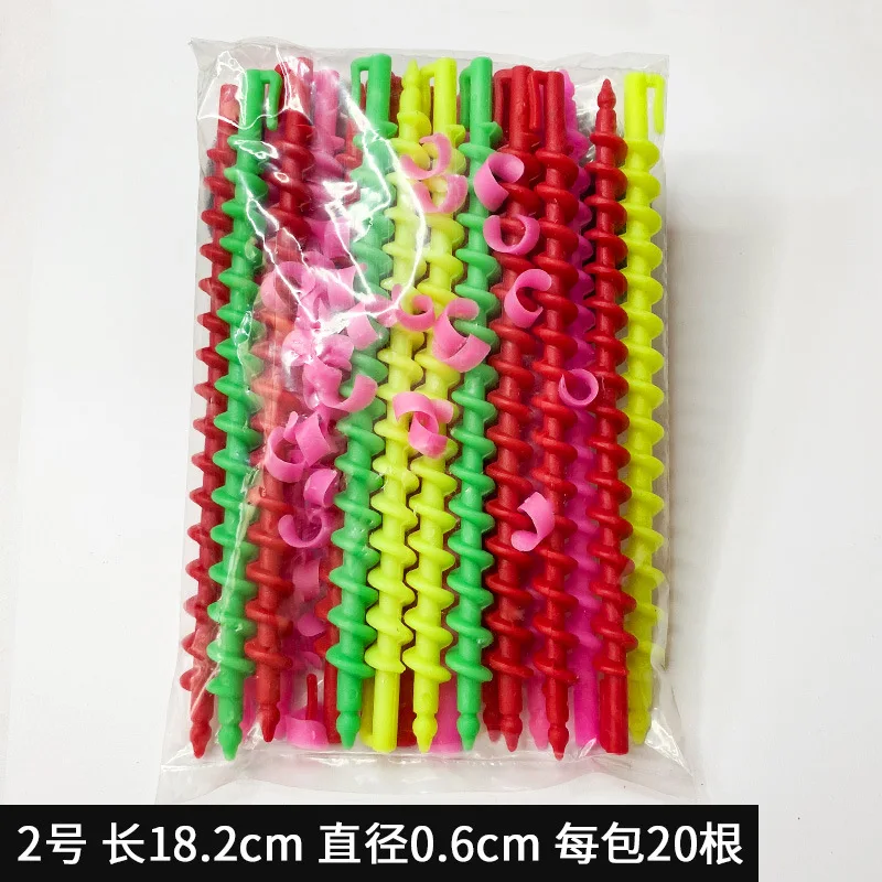 20/28 Pcs Salon Hairdressing Tools Baber Rotating Screw Plastic Styling Hair Rollers Curler Magic Spiral Perm Rod Bars