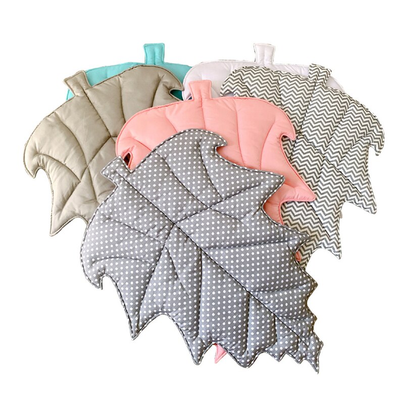 Sammenleggbar blad baby lekematte nordisk barnematte baby klatrepute barneteppe babymatter babyrom dekorasjonstilbehør hjemmeinnredning