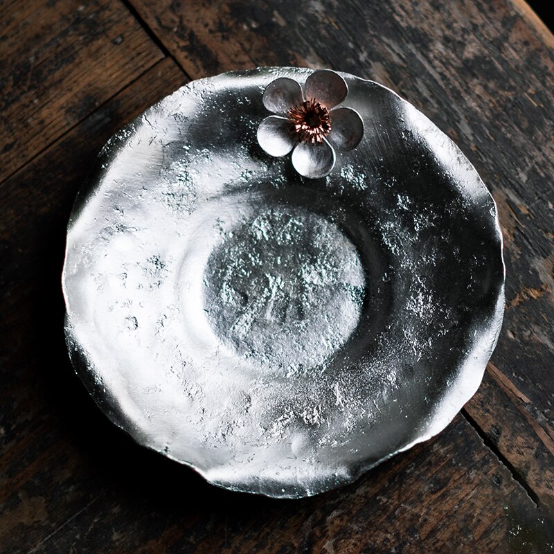 1pcs Small 60-80ml Teacups Tin Flower Single Tea Cup Japanese Glass Cup Kung Fu Tea Set Transparent Drinking Glass 12 Styles: BD-style01