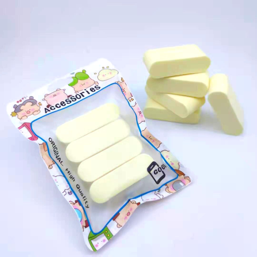 Recommended By Korean Makeup Artist Makeup Sponge Cosmetic Puff Wet&amp; Dry Super Soft Maquillaje Cute Makeup Makeup: 1 Sets