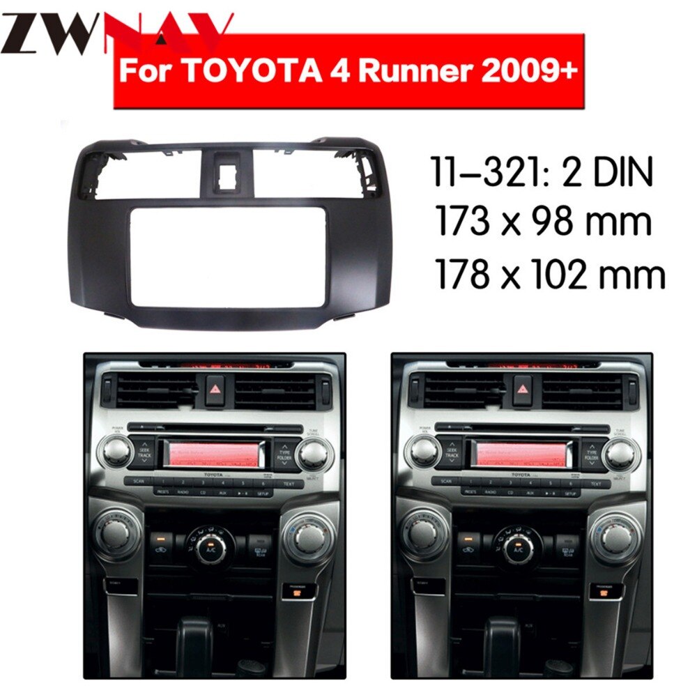 Car DVD Player frame For Toyota 4 Runner + Auto Ra... – Grandado