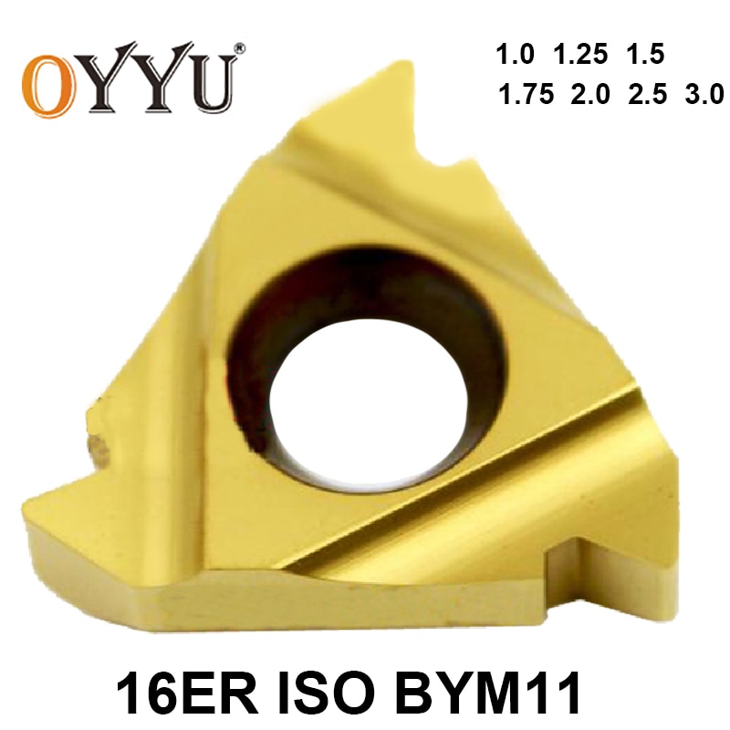 Oyyu 11er 16er 1.0 iso 1.25 iso 1.5 iso 1.75 iso 2.0 iso 2.5 iso 3.0 iso bym 11 16 er 1.0 1.25 1.5 1.75 2.0 2.5 3.0 iskarbidinsatser