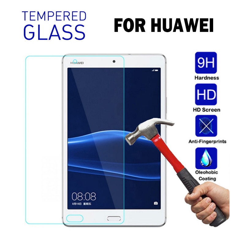 Voor Huawei Mediapad T5 10 Gehard Glas Tablet Screen Protector Voor Huawei Mediapad M5 Lite 10 10.8 C5 8.0 M3 m2 10.0 8.4 Film