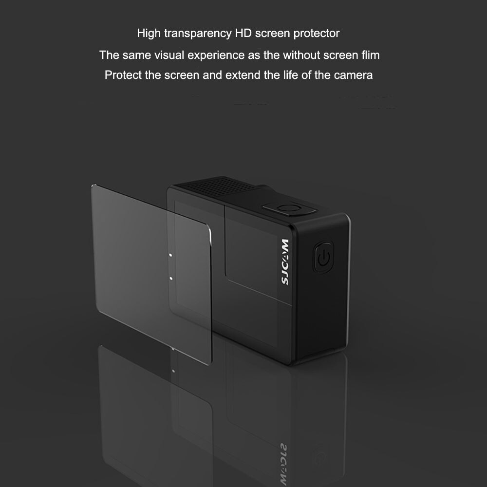 SJ8 Series Ultra HD Screen Protector Tempered Glass Protective Film Accessories For SJCAM SJ8 KRYPTON Sport Action Camera