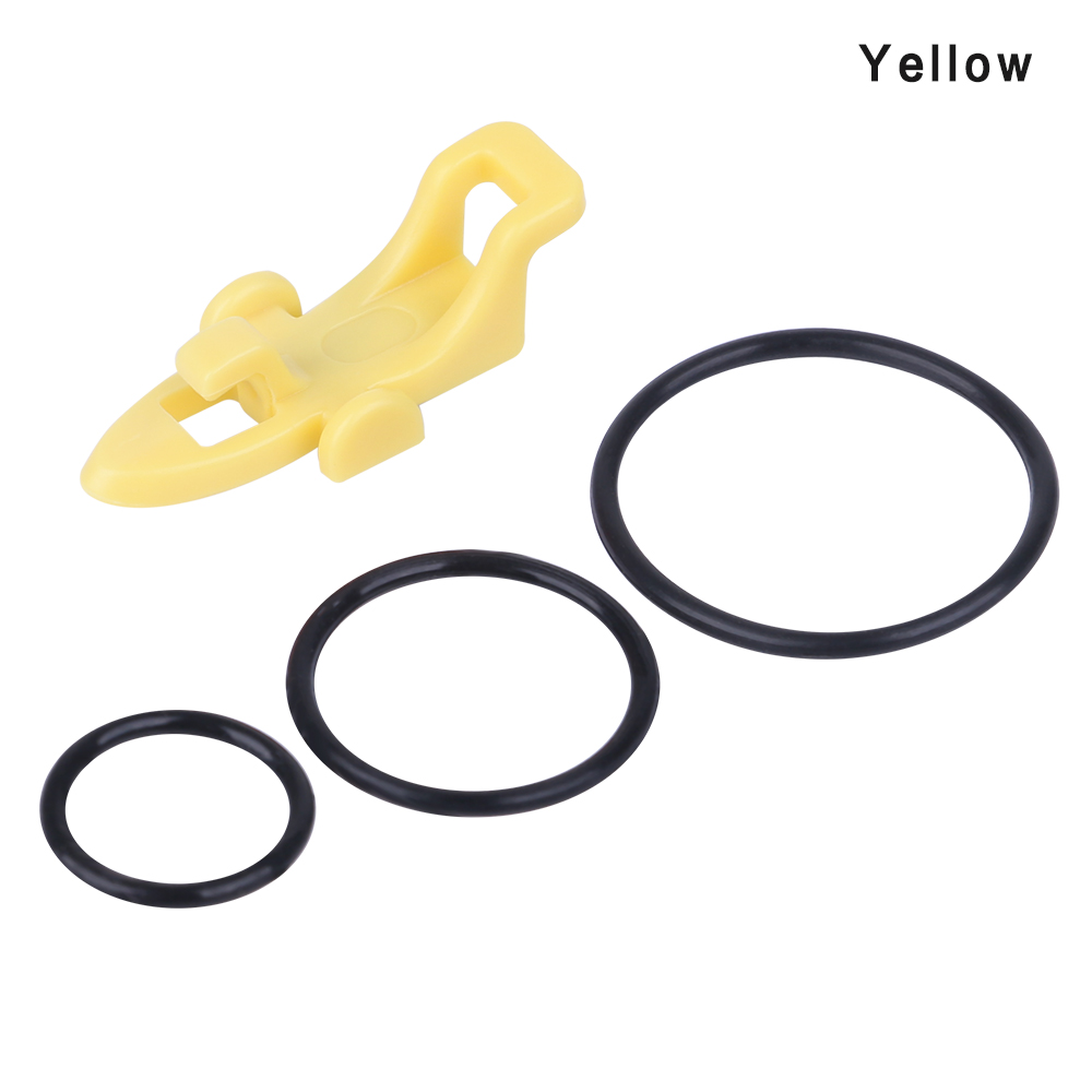 1Set Fishing Hook Keeper Lure Bait Holder with 3 Rubber Rings for Fishing Rod Fishing Gear Portable Accessories Fixed Bait