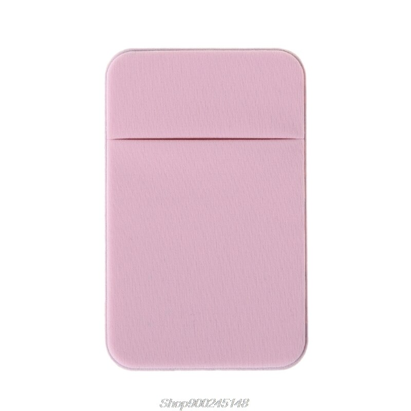 Mobile Phone Credit Card Wallet Holder Pocket Stick-On Adhesive Elastic Tool S01 20: LPK