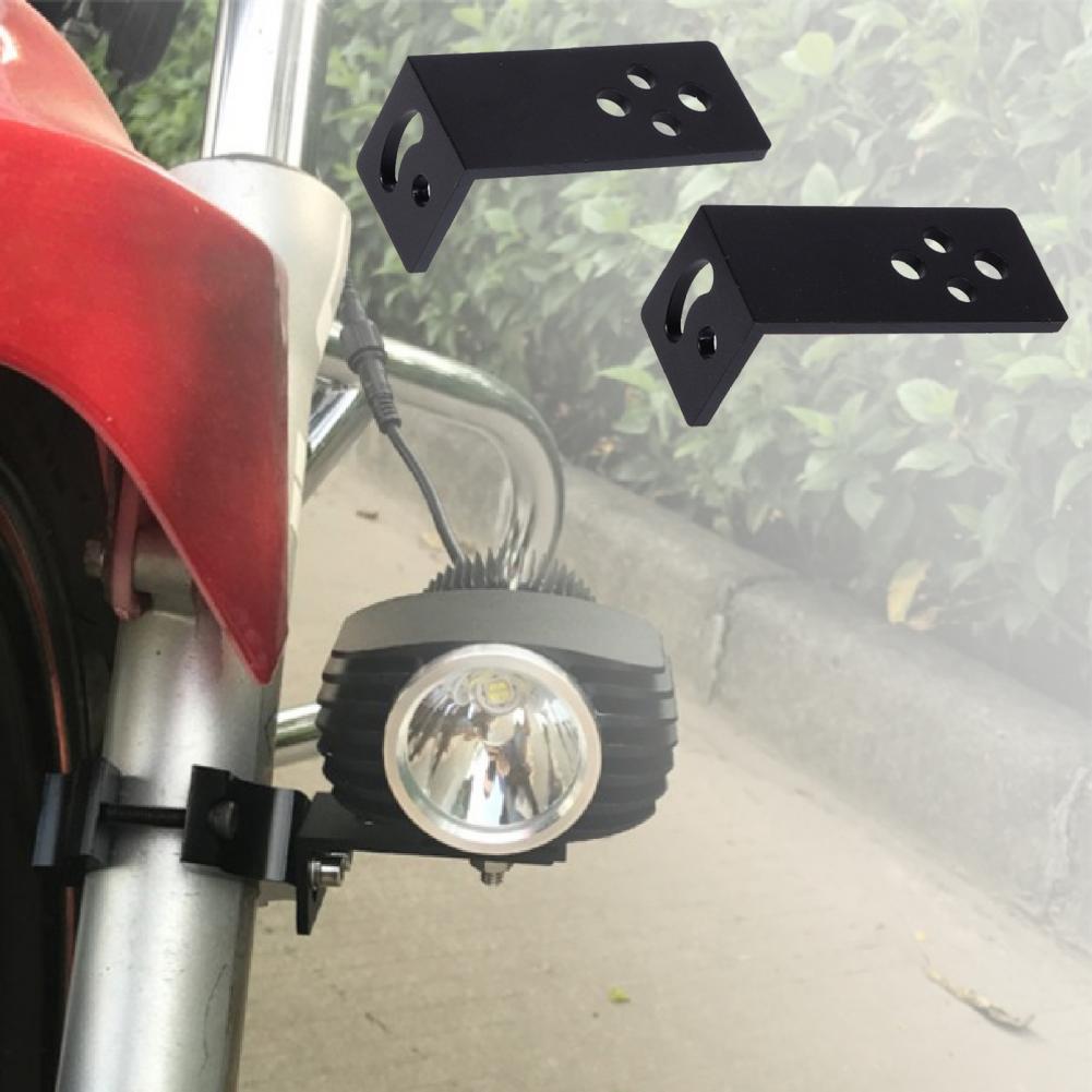 2Pcs Turn Signal Mount Rotatable Easy Installation Aluminum Alloy Light Indicator Bracket Clamp for Motorcycles