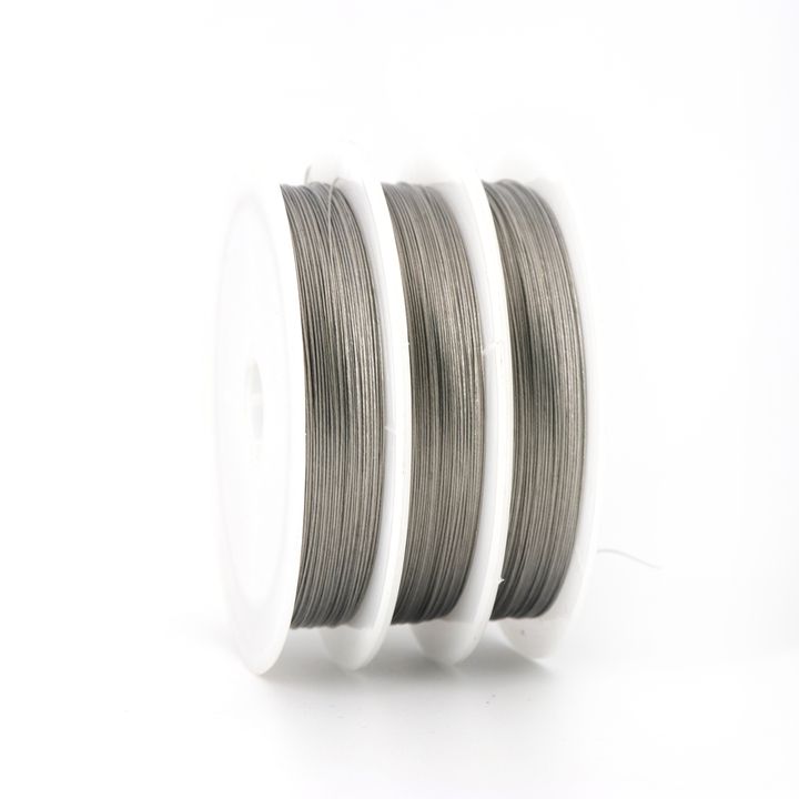 1 Roll 0.3 0.38 0.45 0.5 0.6 0.7 0.8 mm Steel Wire for Jewelry Making Finding Accessories Supplier: 0.80mm 20m Per Roll