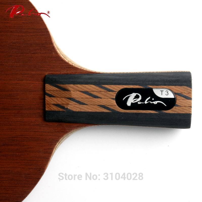 Palio officiële T-3 T3 tafeltennis blade carbon blade snelle aanval met lus bevestigd blad palio blade racket ping pong